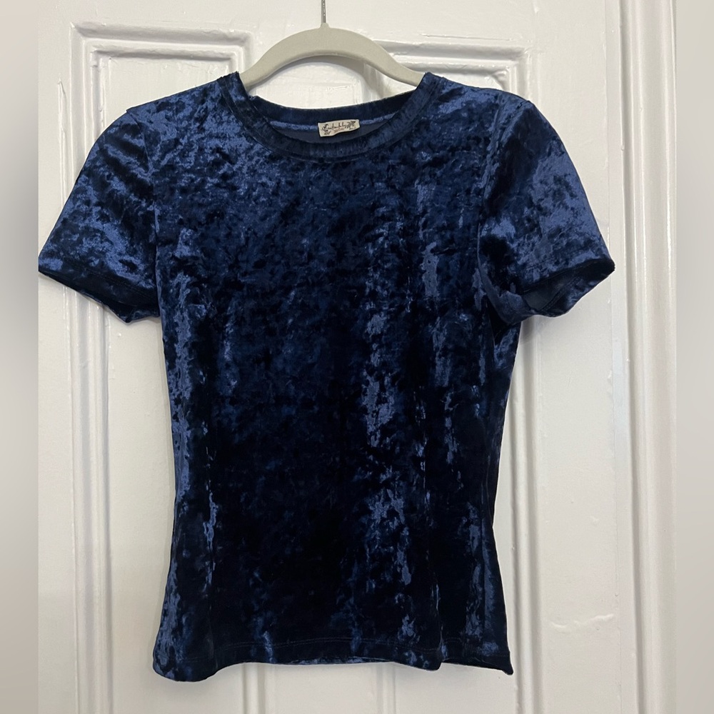 Free People Velvet T-shirt